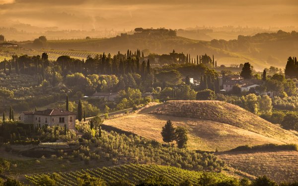 Où séjourner pour des vacances en Toscane avec des cours de cuisine et des visites de vignobles?